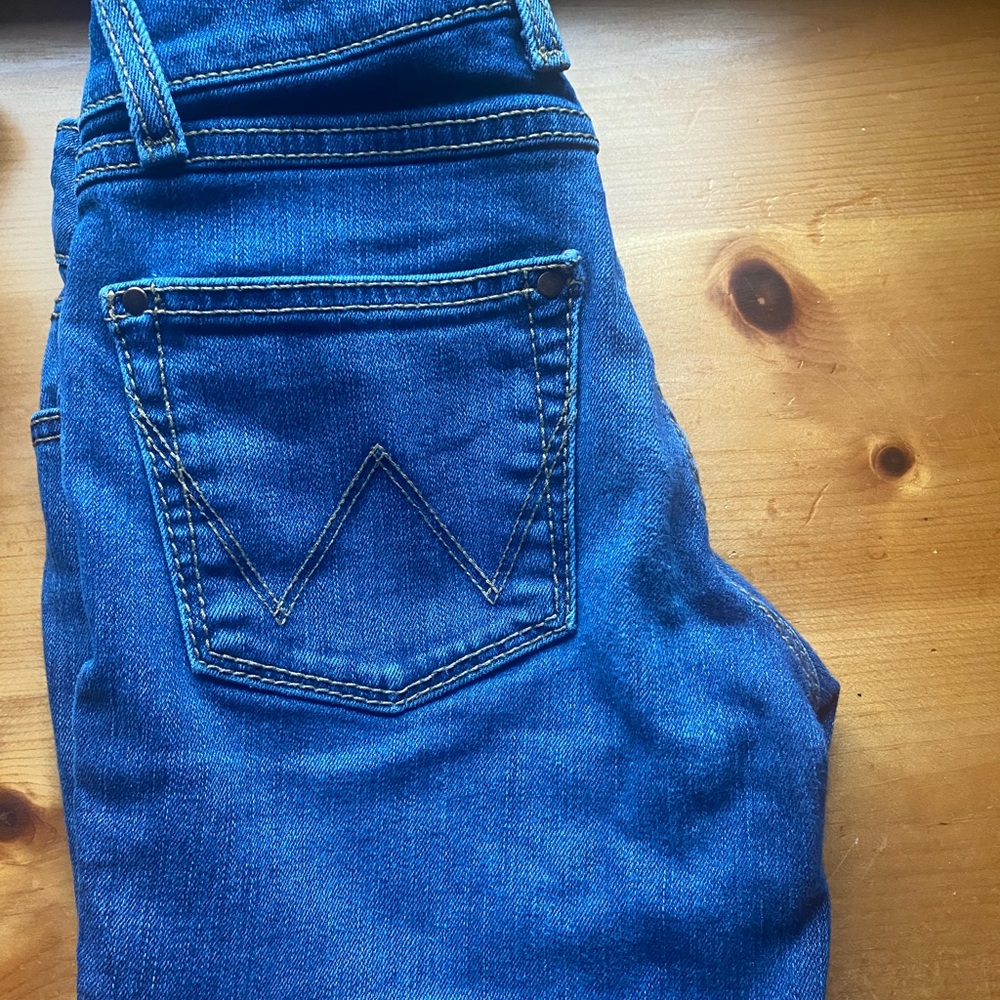 3 pairs of Wrangler Bootcut jeans 0/34